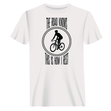 The Road Knows This Is How I Rest T-Shirt for Men